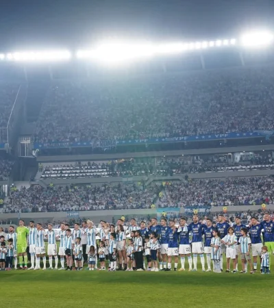 El seleccionado nacional se apresta a jugar en el Monumental.