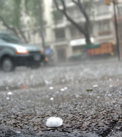 La alerta por granizo se concentró principalmente en provincias como Jujuy.