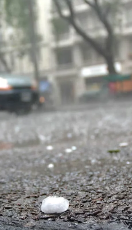 La alerta por granizo se concentró principalmente en provincias como Jujuy.