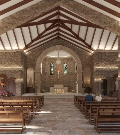 Proyecto Capilla Carlo Acutis en Mendoza.
