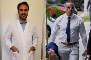 El impresionante cambio físico del médico que atendió a Maradona