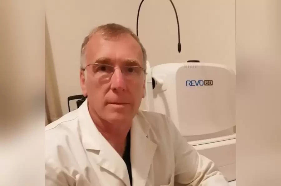 Alejo Peyret, médico oftalmólogo.