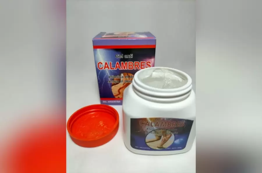 Gel Anti Calambres, otro de los medicamentos prohibidos.