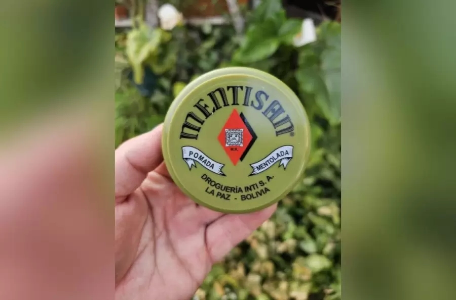 Mentisan, el popular ungüento de origen boliviano.