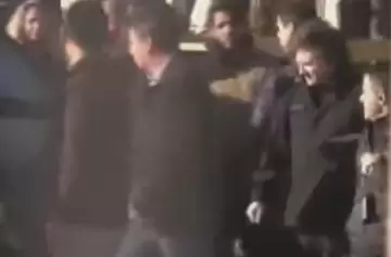 Milei visitó Bahía Blanca para evaluar el operativo de ayuda a las víctimas