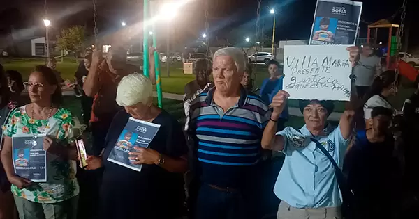Una marcha realizada por la desaparición de Lian Flores en Córdoba. (Foto: web)