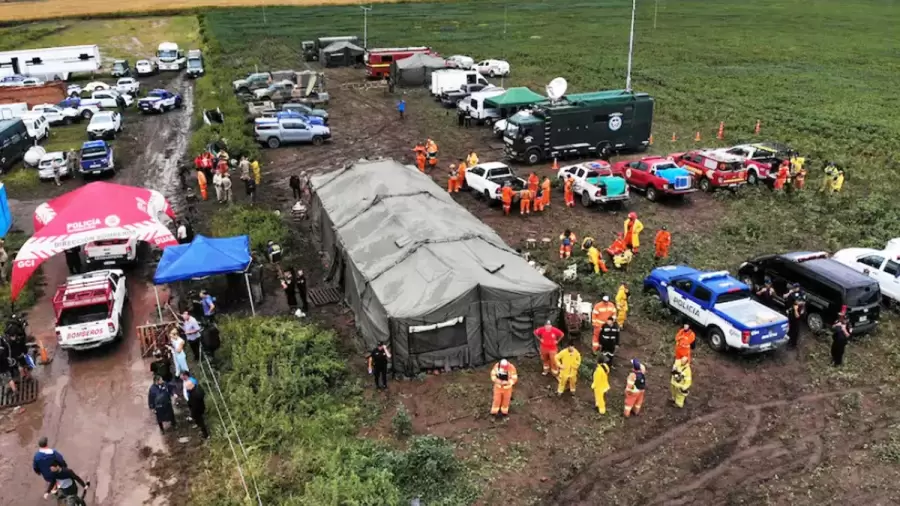 Anunciaron que finalizó la búsqueda en la llamada zona cero. (Imagen: archivo web)