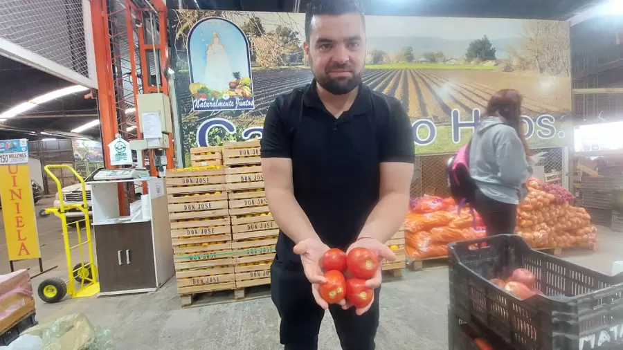 Yahel Carrasco, de la Unión Frutihortícola Argentina.