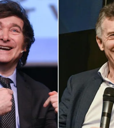 Javier Milei y Mauricio Macri: no tan unidos como parece.