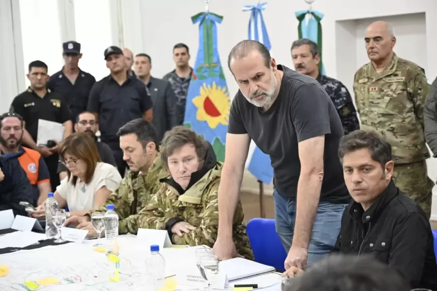 Javier Milei en Bahia Blanca