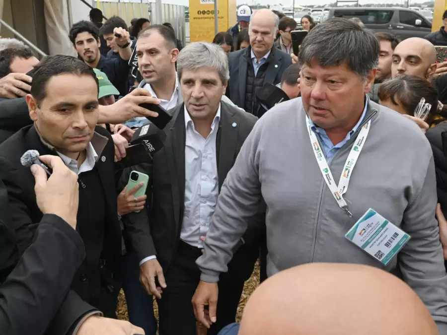 Luis Caputo en Expoagro