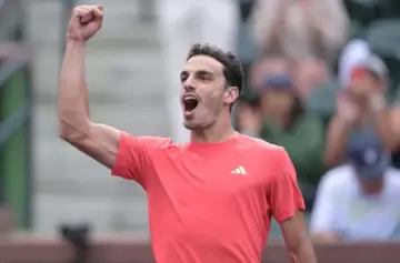 Francisco Cerúndolo a cuartos de final en Indian Wells tras vencer al Top 10 De Miñaur