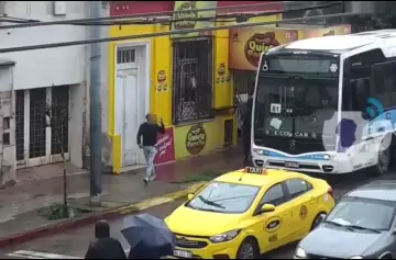 Violento ataque a un colectivero terminó con un giro inesperado