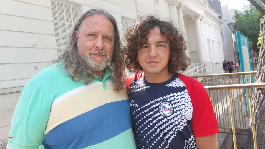 Lautaro Arjona, de 17 años.