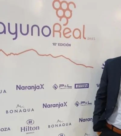 Aníbal Urios estuvo en el Desayuno Real.