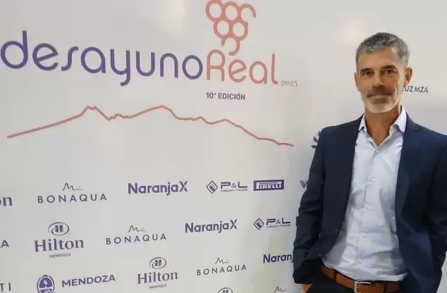 Aníbal Urios estuvo en el Desayuno Real. (Foto: Mariana Canessa)