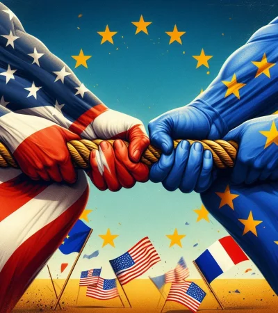 Guerra comercial entre EEUU y la Unión Europea.