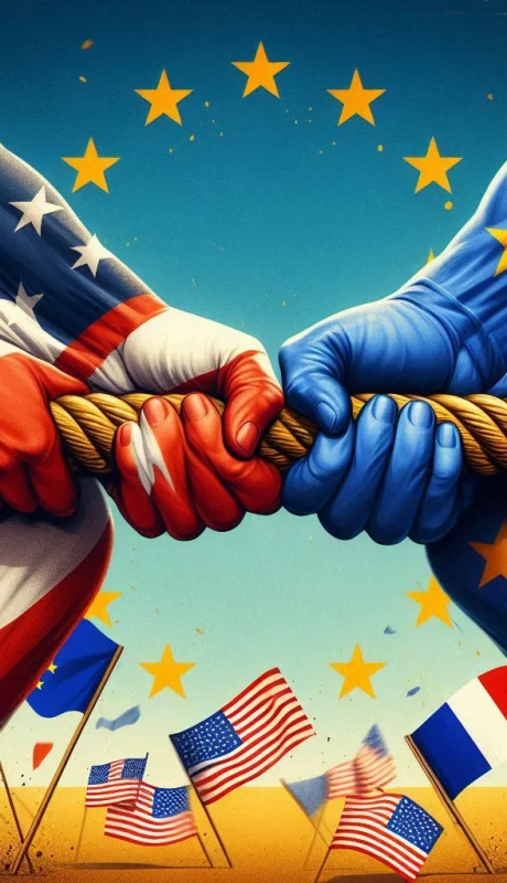 Guerra comercial entre EEUU y la Unión Europea.