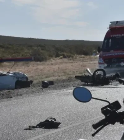 El accidente sucedió en noviembre del 2023 en la Ruta 25, entre Rawson y Trelew.