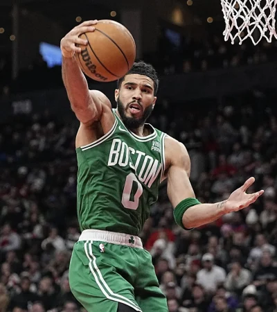 Tatum, la gran figura de los Celtics.