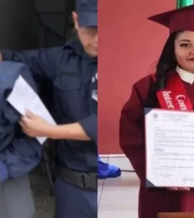 El imputado y la víctima (Gentileza: Fuera de la ley y El Tribuno). Web