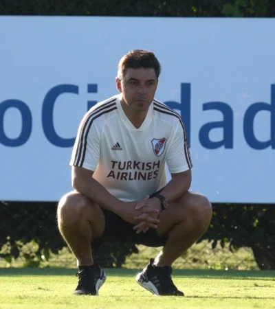 El River de Gallardo y un encuentro clave en el torneo.