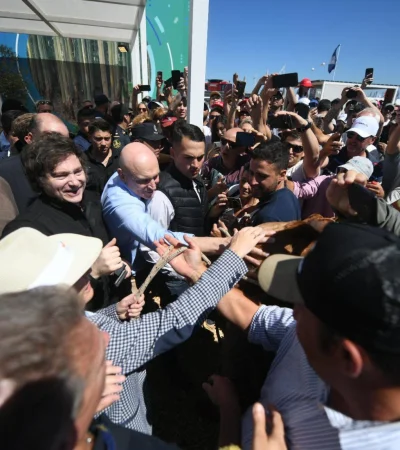 Javier Milei en ExpoAgro 2025