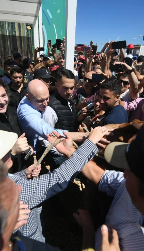 Javier Milei en ExpoAgro 2025