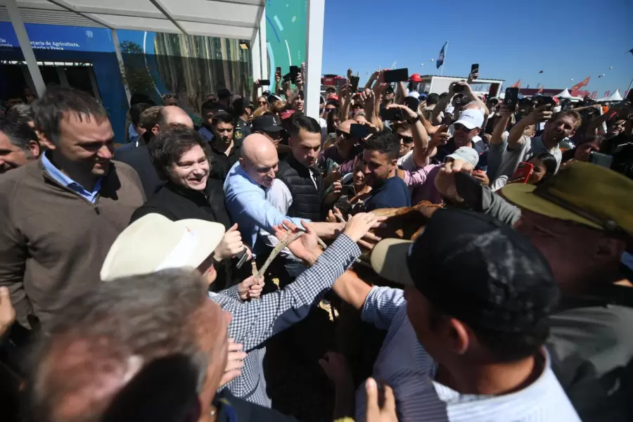 Javier Milei en ExpoAgro 2025