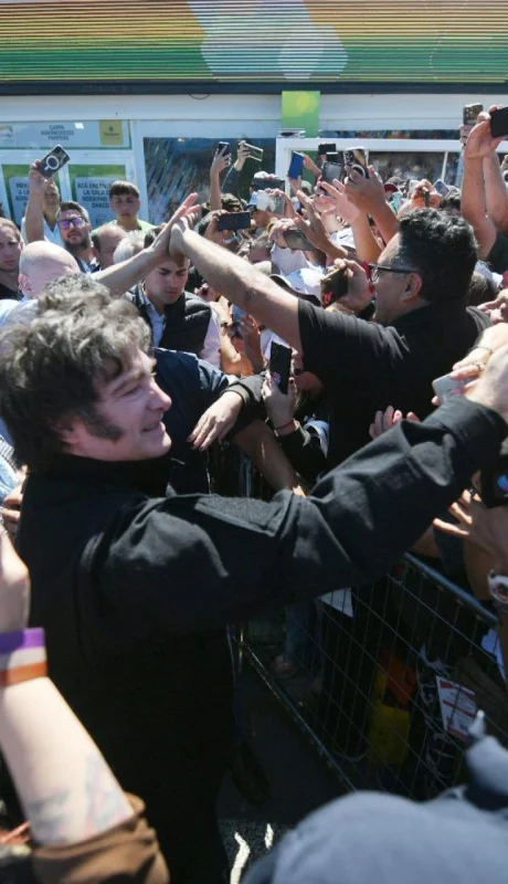 Javier Milei en ExpoAgro 2025.