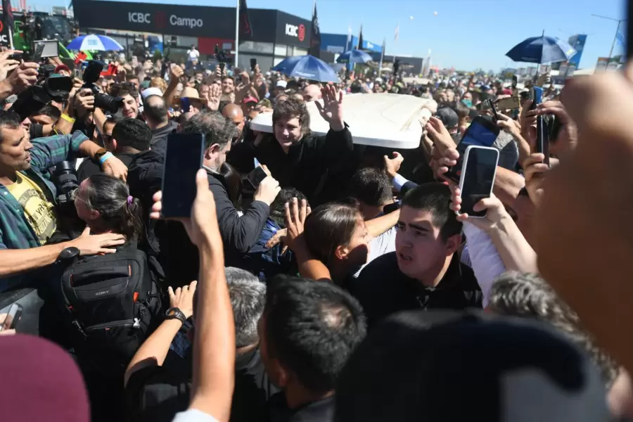 Javier Milei en ExpoAgro 2025