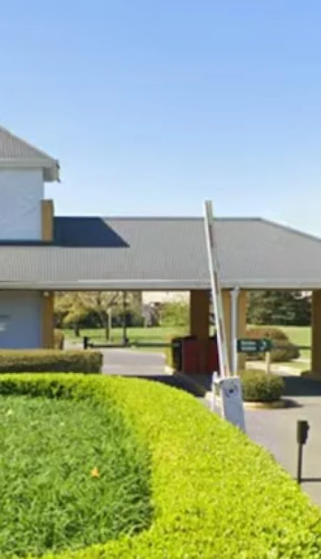 El ingreso al barrio donde se produjo la tragedia/