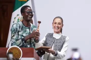 Sheinbaum llamó a luchar contra el machismo