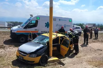 Cómo fue el violento incidente vial que de casualidad no se convirtió en tragedia