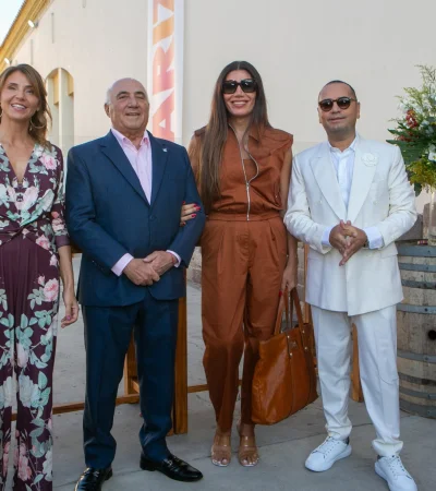 Claudia Magnaghi, Emilio Magnaghi, Flor de la V y Fabian Medina Flores/ Fotos: Marcelo Álvarez