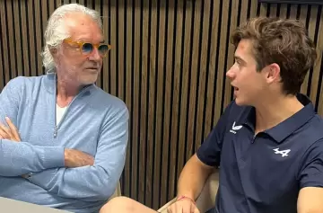 Colapinto escuchó una frase de Briatore que lo dejó pensando en su futuro en la F1