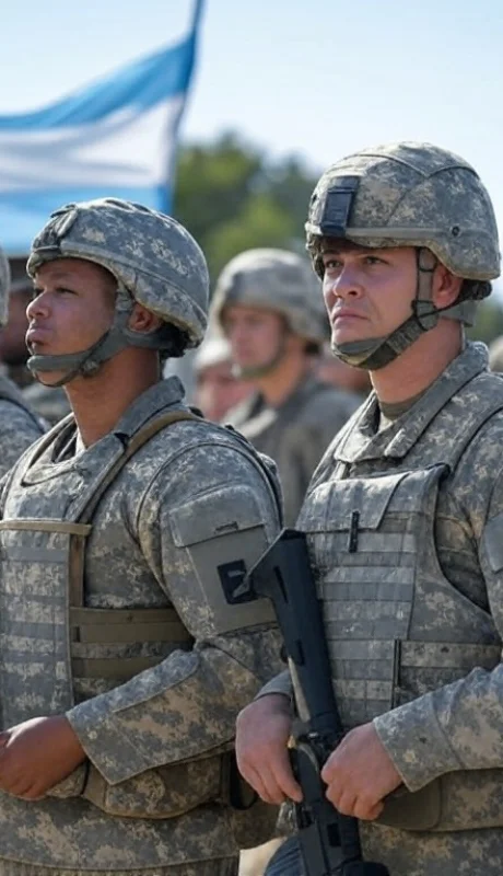 Colaboración entre las FFAA de Argentina y Estados Unidos.