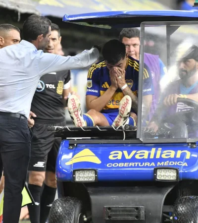 Alarcón es baja en Boca.