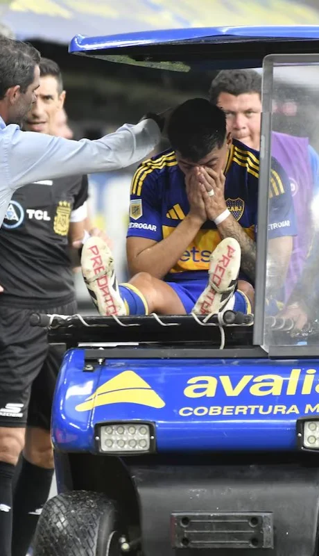 Alarcón es baja en Boca.