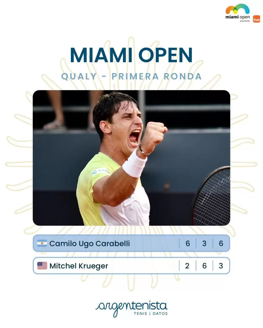 Carabelli también ganó