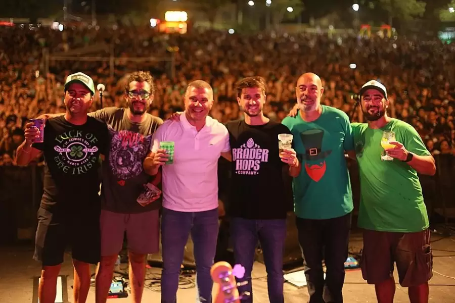 Al intendente Costarelli le sorprendió la convocatoria de público/