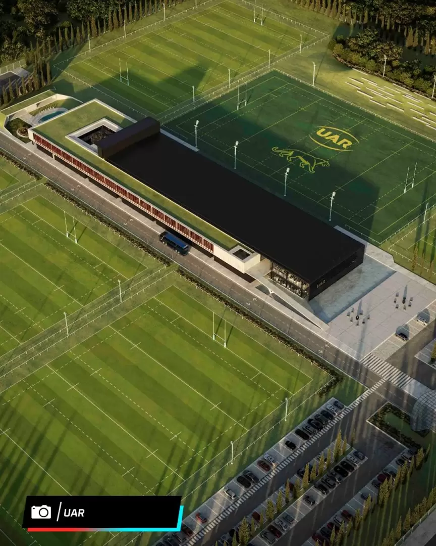 Una vista de lo que será elcentro de capacitación de la UAR