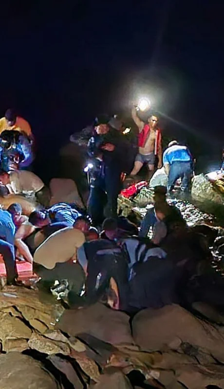 En la avioneta viajaban 18 personas.