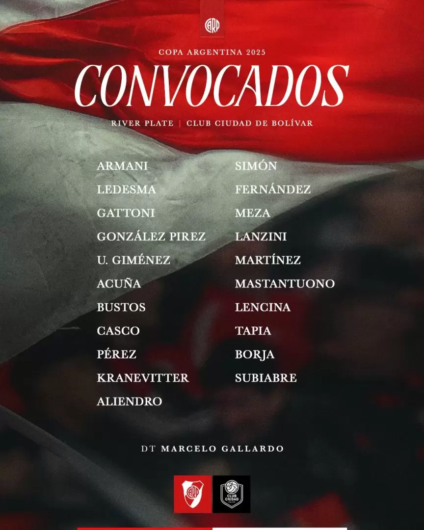 La delegación de River Plate