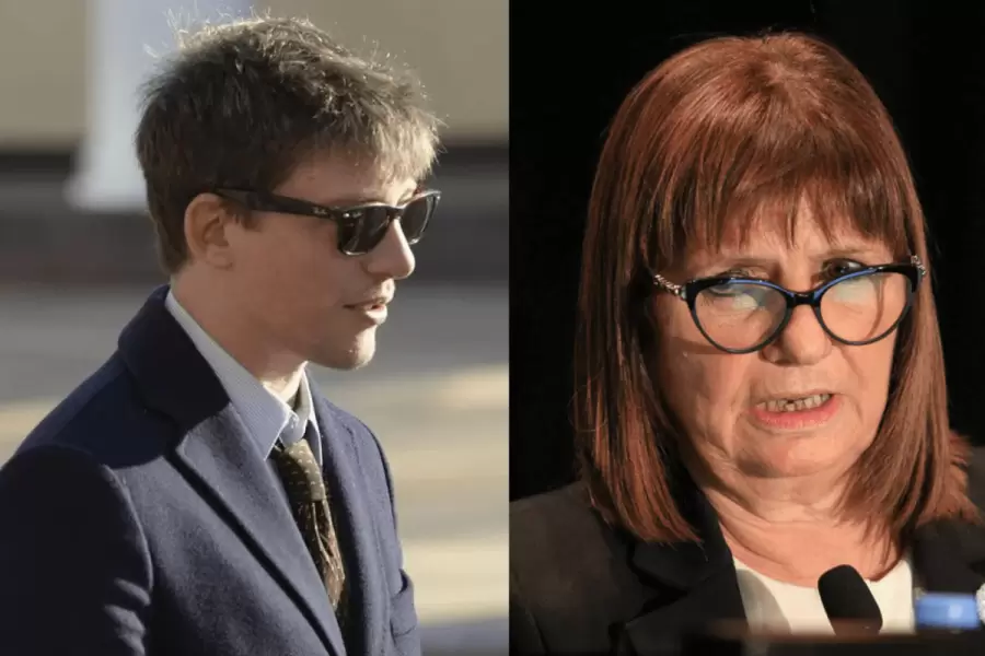 Santiago Caputo y Patricia Bullrich