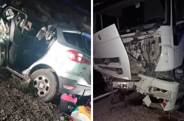 Tres muertos tras choque frontal en la alta montaña: está cortado el Paso Internacional