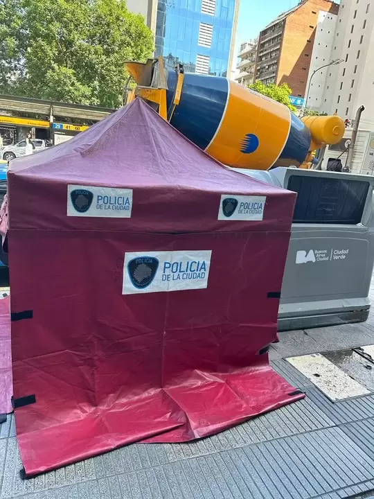 Macabro hallazgo en Belgrano.