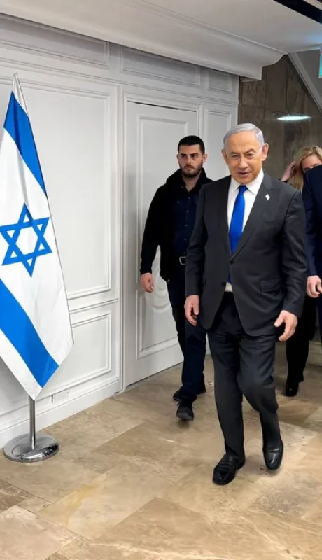 Benjamín Netanyahu y Javier Milei.