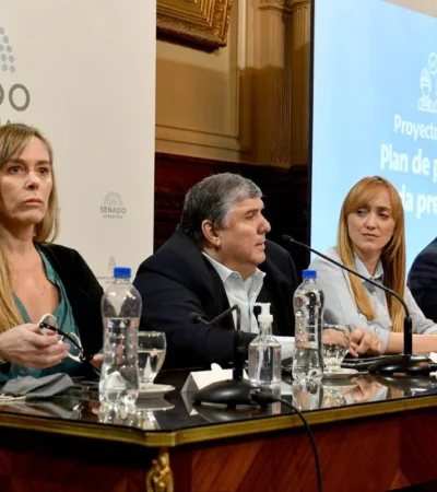 Di Tullio y Mayans en el Senado