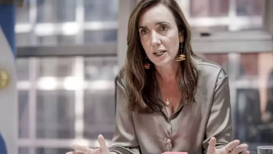 Victoria Villarruel, presidenta del Senado